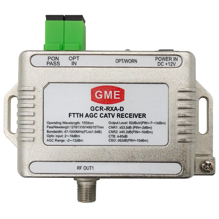 FTTH CATV MOTTAKER