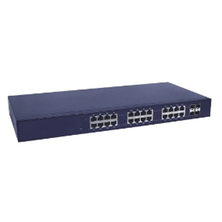 24 Port Gigabit fibersvitsj