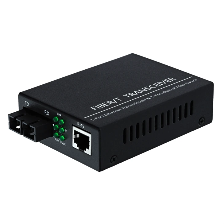 Fiber Ethernet-omformer