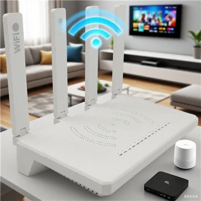 The Evolving Home Gateway: Pakke ut 4GE + 1POTS + AC WiFi + CATV Powerhouse